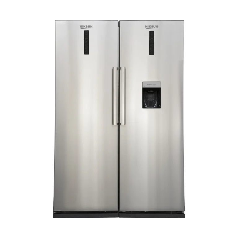یخچال فریزر دو قلو نیکسان استیلNR/NF6020DN