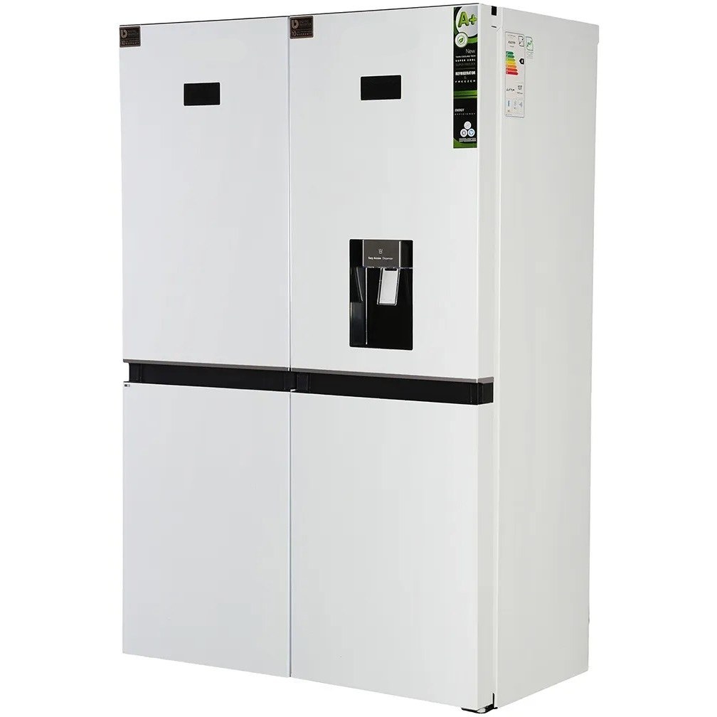 یخچال فریزر دو قلو نیکسان سفید 6040